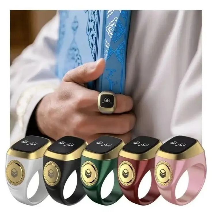 World's First Muslim Smart Ring With Tasbih Beads Function