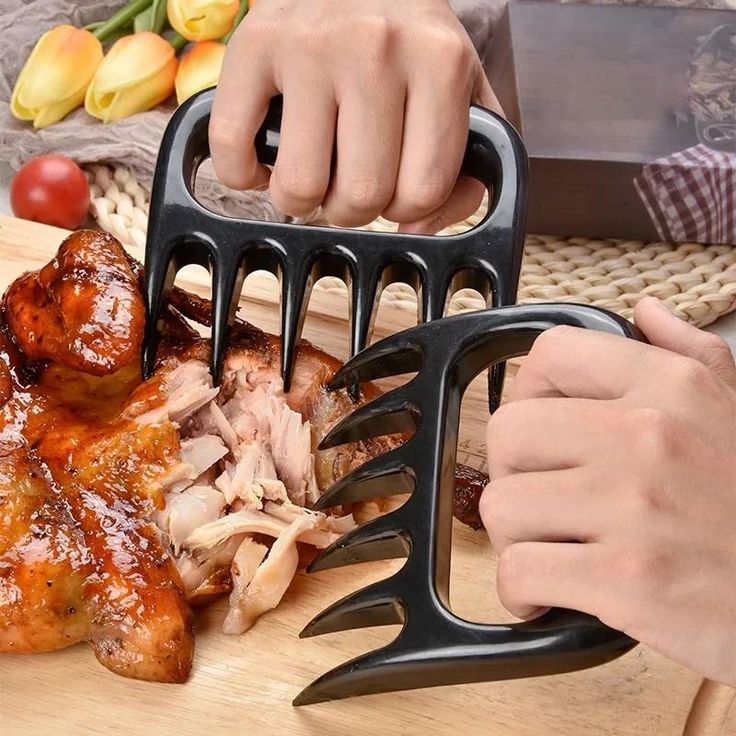 Креативный резак для мяса в виде медвежьих лап для барбекю BBQ