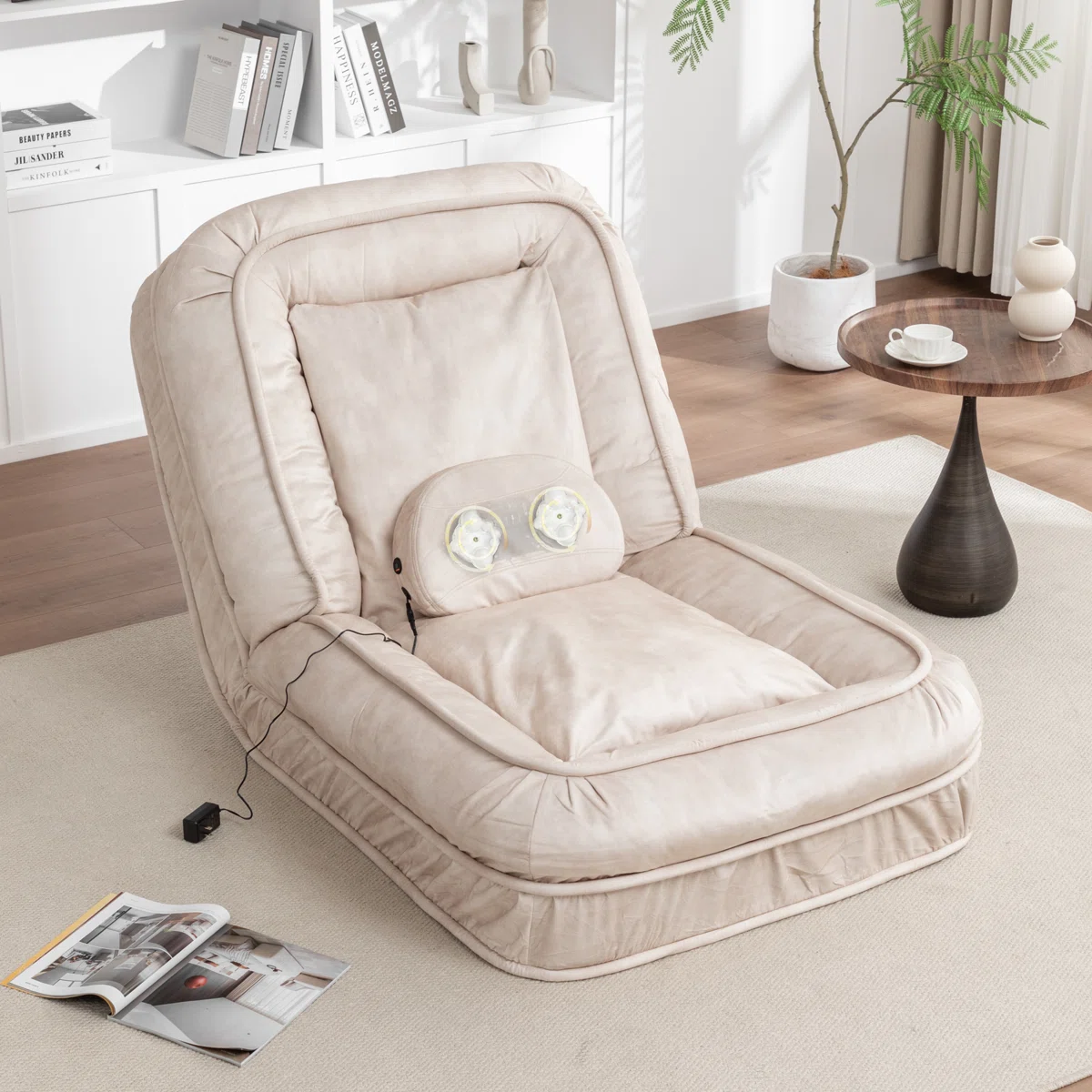 Upholstered Human Dog Bed for Adult & Pets
