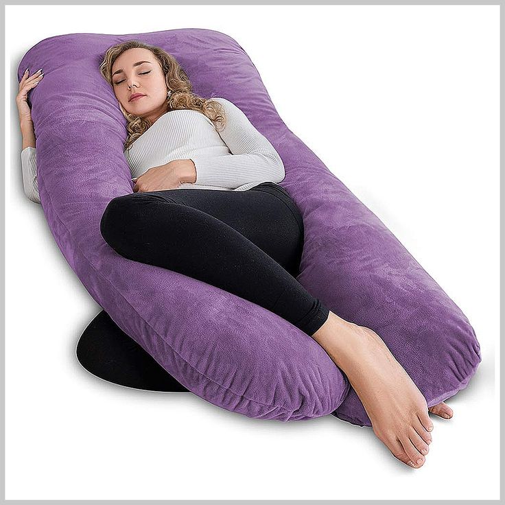 Cojín para el embarazo (morado)